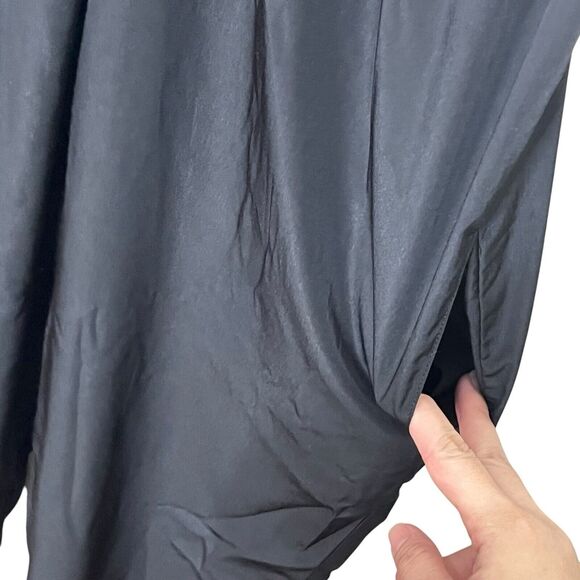 Hatch The Georgie Maternity Jumpsuit Adjustable Strap Cupro Women’s Size 0 Black - Picture 8 of 13